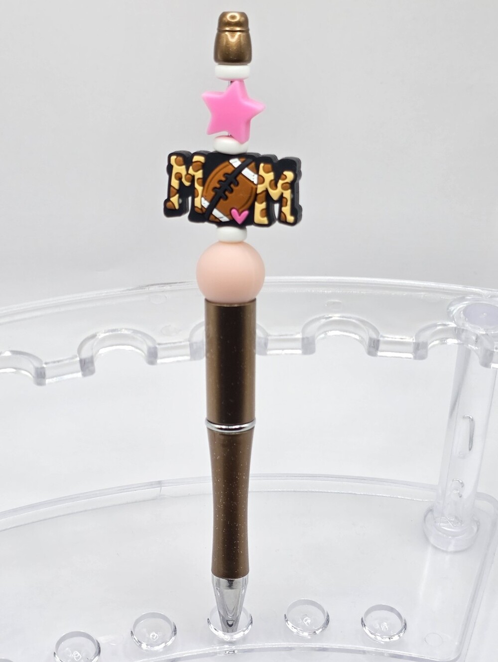 Football MOM Beaded Pen